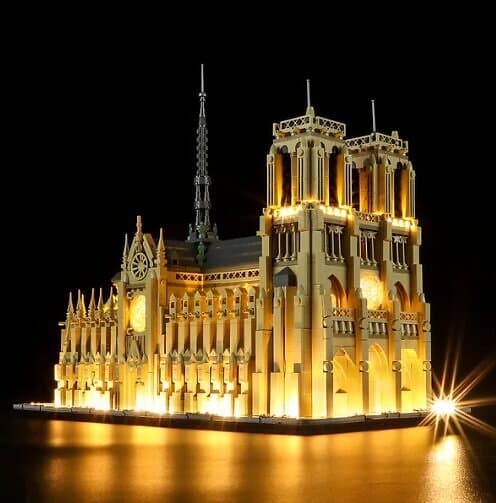 Lightailing Light Kit Belysning till LEGO Architecture Notre-Dame de Paris 21061 LGK660