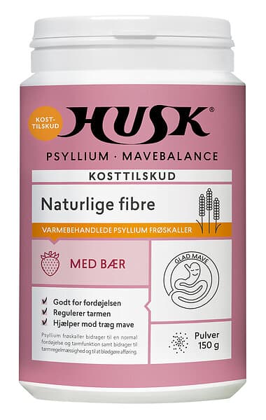 HUSK Psyllium Mavebalance m. bär 150g