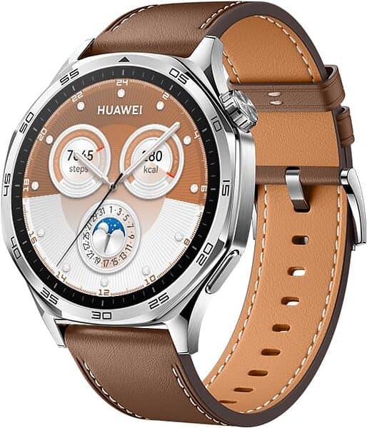 Huawei Watch GT 5 46mm Black with Black Fluoroelastomer Strap