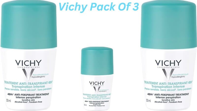 Vichy Deo 48h 50ml Roll-on 2-pack