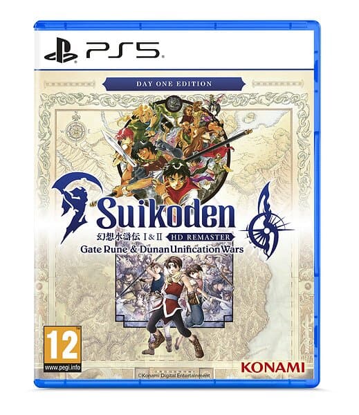Suikoden I + II HD Remaster: Gate Rune and Dunan Unification Wars - Day One Edition (PS5)