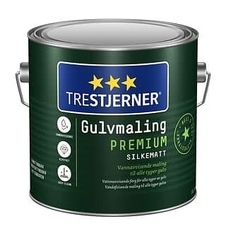 Trestjerner Silkematt Premium Gulvmaling 2,7l