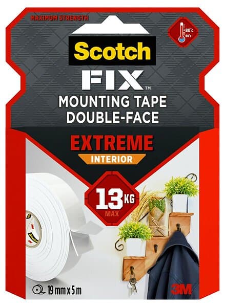 3M Extreme Monteringstejp 19Mm X 5M