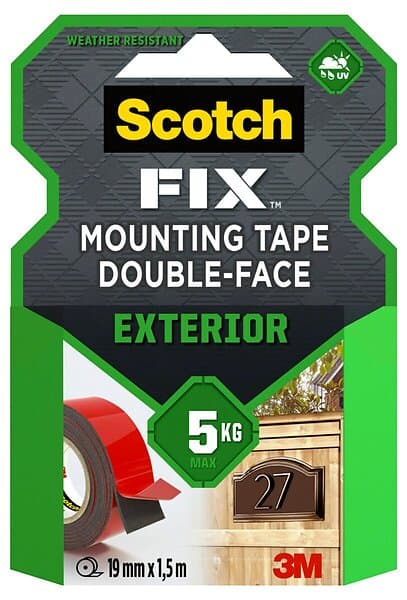 3M Scotch-Fix Exterior dubbelhäftande tejp, 5kg