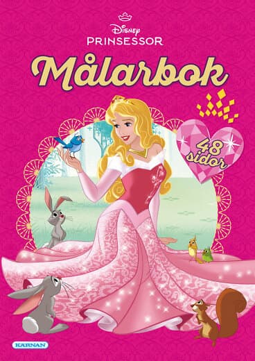 Kärnan Målarbok Prinsessor
