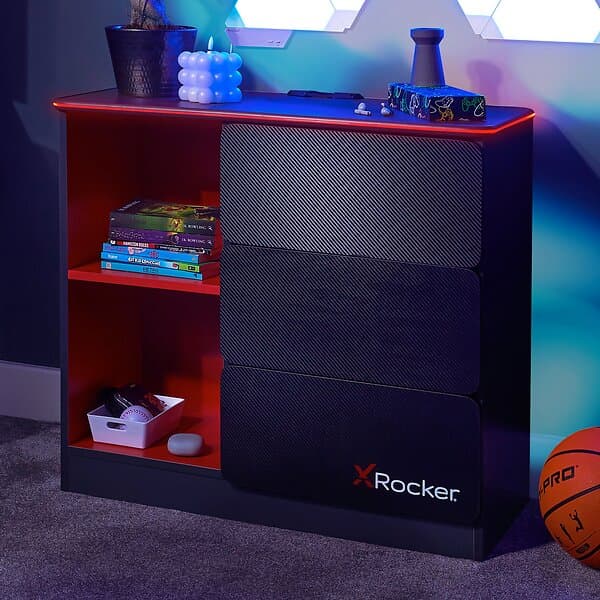 X-Rocker Carbon-Tek Chest Of Drawers