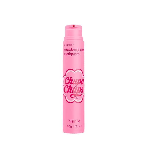 Hismile Chupa Chups Strawberry Cream Toothpaste 60g