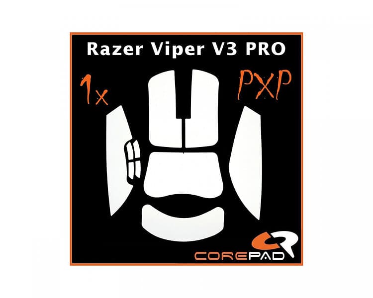 Corepad PXP Grips till Razer Viper V3 Pro Vit