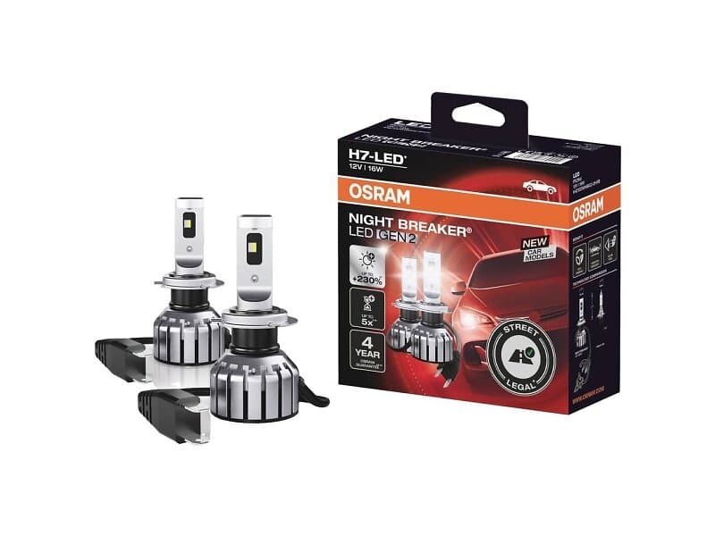 Osram LEDriving H7 Night Breaker Gen 2 Street Legal 2-pack