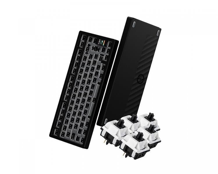 Chilkey ND75 Essential Edition ISO Barebone Jet Black WS Standard Switch k