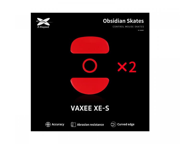 X-Raypad Obsidian Mouse Skates till Vaxee XE-S