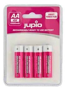 Jupio AA Direct Power Plus NIMH 2500mAh 4-pack