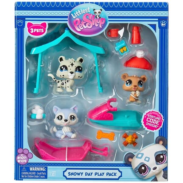 Adlibris Littlest Pet Shop Lekset med Släde