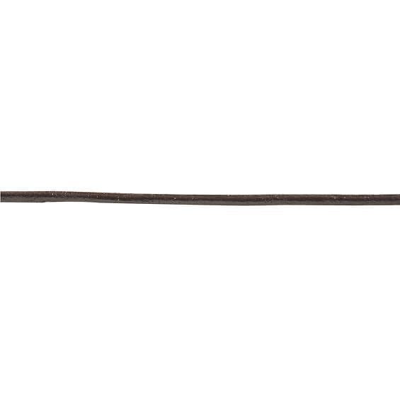Panduro Hobby Läderband brun 2 mm 2,5 m