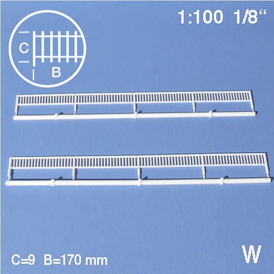 Hermoli Balustrad 1:100 2 st