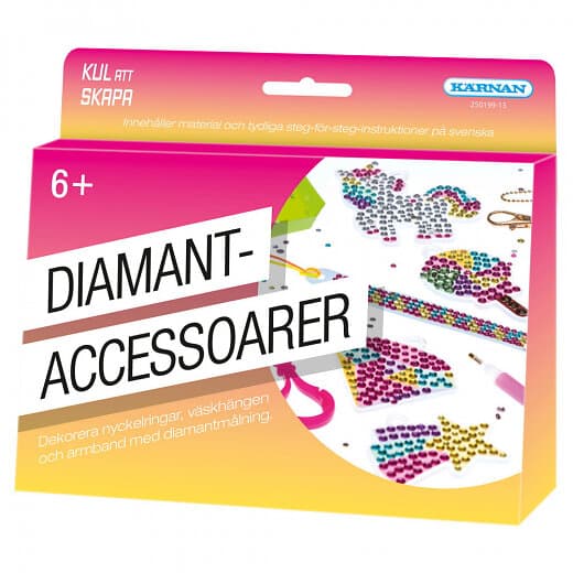 Kärnan Kul att skapa Diamant accessoarer