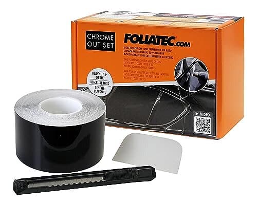 Foliatec Chrome Delete Film Set 5x15cm