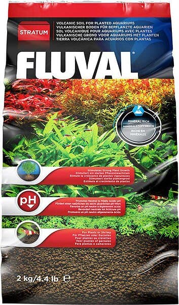 Fluval Stratum Jord för Akvarier 2kg