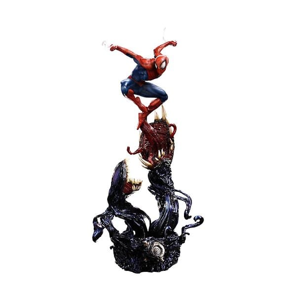Spiderman Spider-man vs Villains Spider-Man Deluxe Statue Scale 1/10