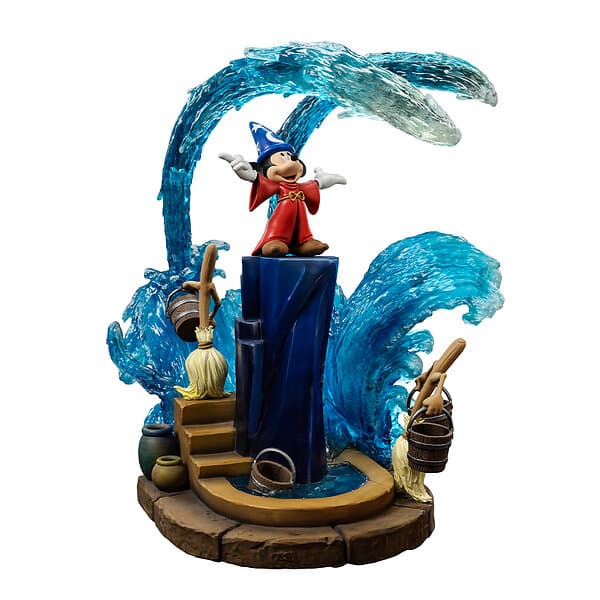 Disney Classic Mickey Fantasia Statue Deluxe Art Scale 1/10
