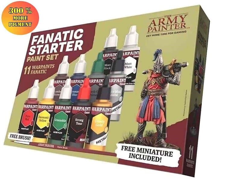 Army Painter The Army Painter: Warpaints - Fanatic - Starter Set