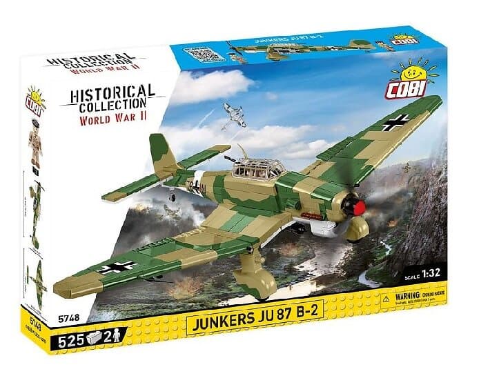 Cobi World War II - Junkers JU87-B2 525 pcs 