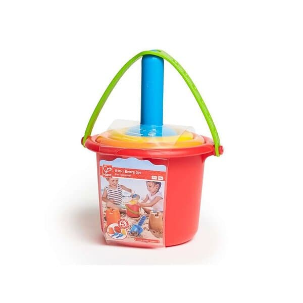 Hape Sandlek 5-i-1 sandpaket