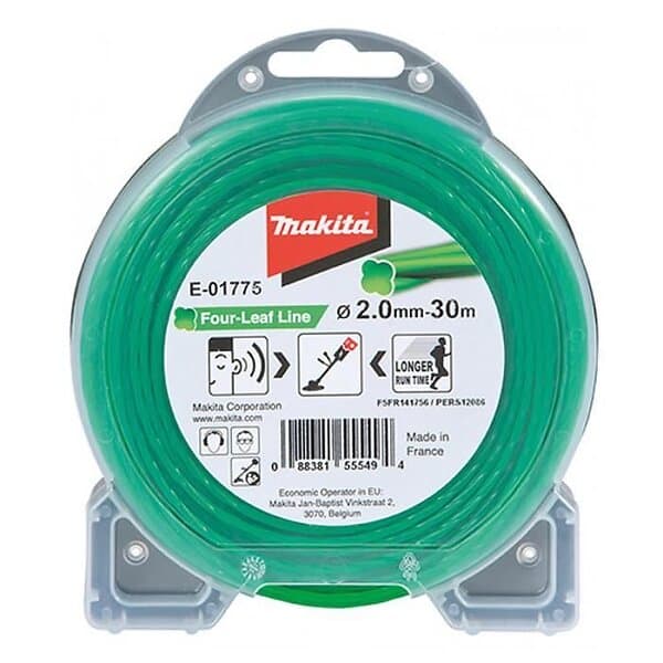 Makita E-01775 Trimmertråd Four-Leaf 2,0mmx30m