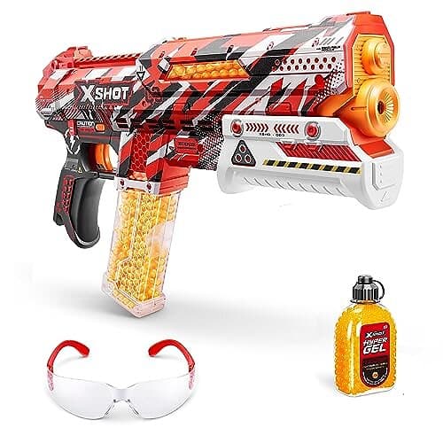 XShot 36658 X-Shot Blaster Skumspruta (5 000 Hyper Gel Pellets), Koppling (5 000 Gellets)