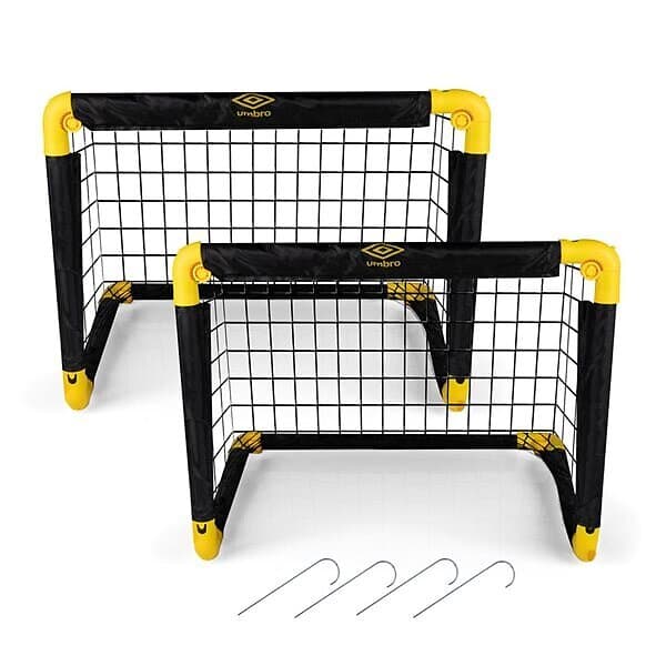 Umbro fotbollsmål 50 x 44 x 44 cm 2-pack