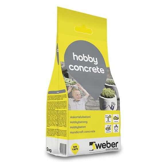 Weber Saint-Gobain Hobbybetong 5kg grå