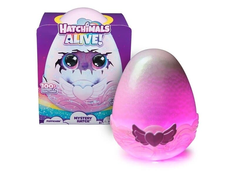 Hatchimals Alive Secret Pufficorn och Asst.