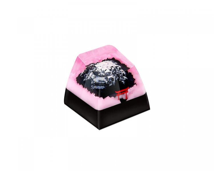 MaxCustom Artisan 3D Resin Snow Mountain Pink
