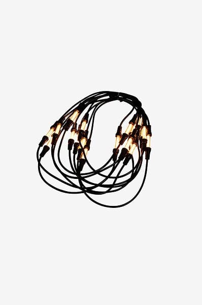 Konstsmide Flaggstångsljus set, 100 LED 600cm