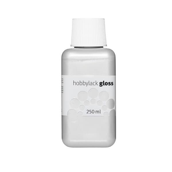Silver Hobbylack gloss 250ml
