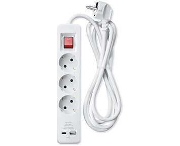 Andersson PWS-C2000 Grenuttag x3 / USB-A / USB-C / 1,5m
