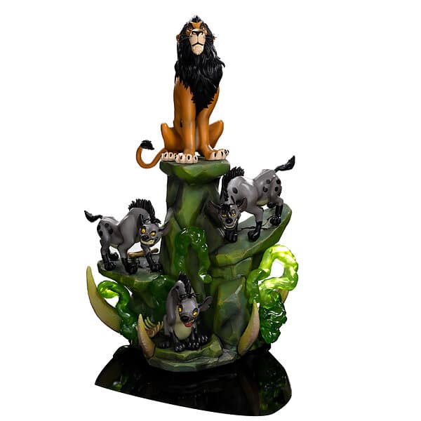 Deluxe Lion King Scar Statue Art Scale 1/10