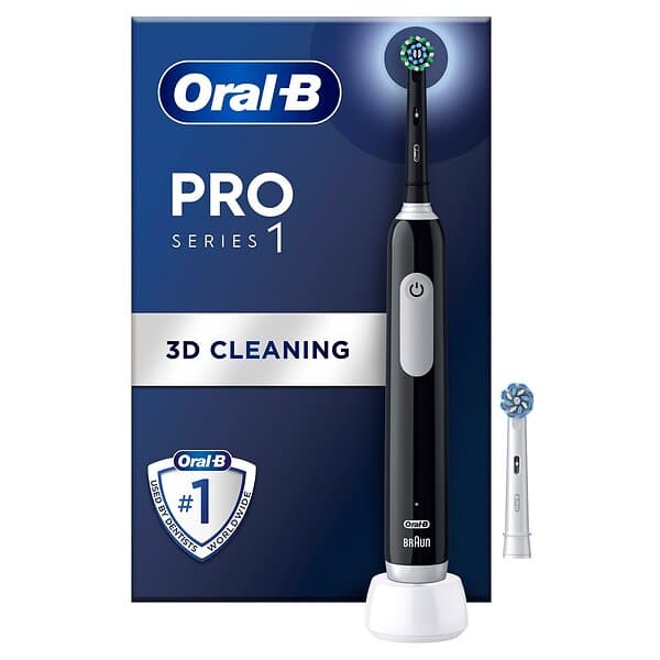 Oral-B Pro Series 1 CrossAction with extra toothbrush head