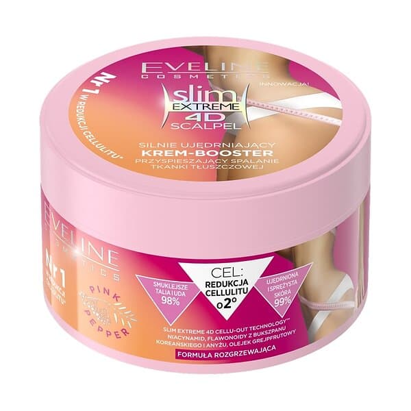 Eveline Cosmetics Slim Extreme 4D Scalpel Åtstramande kräm för att behandla celluliter 200ml