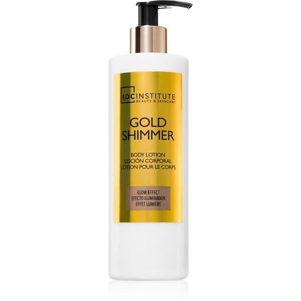 IDC Institute Gold Shimmer Återfuktande kroppslotion 400ml