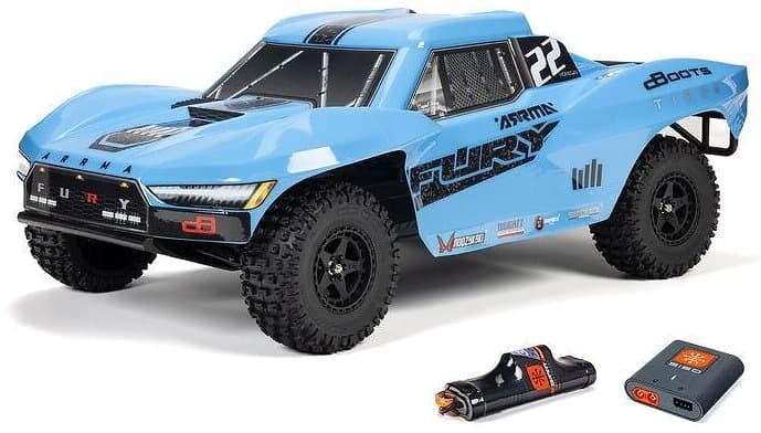 Arrma Fury Mega 550 2WD Blå Komplett