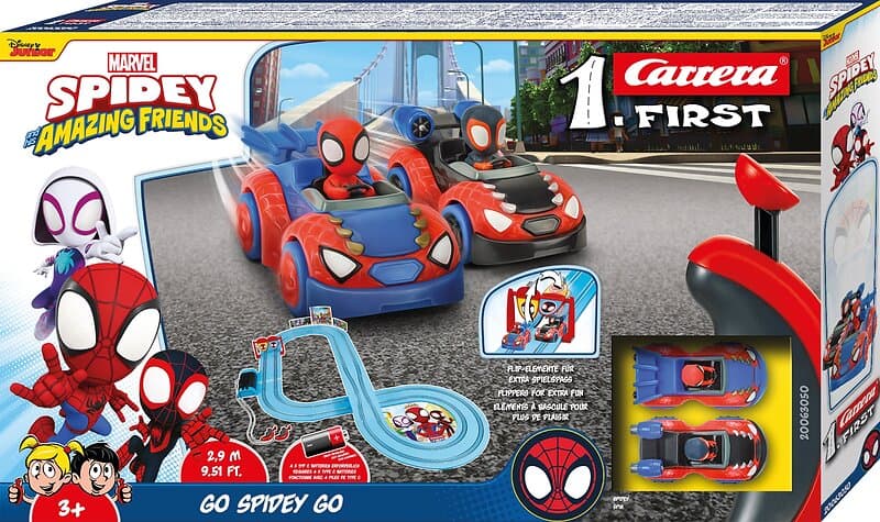 Carrera Toys First Speedway Marvel Spidey Go Spid  (63050)