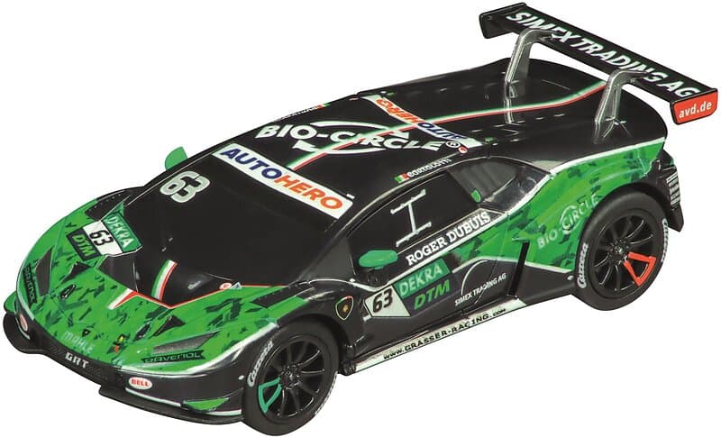 Carrera Toys GO!!! Lamborghini Huracán DTM No.63 Bortolotti (64228)