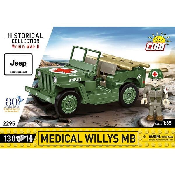 Cobi 2295 Medicinska Willys MB