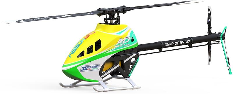 OMP Hobby M7 KIT Helikopter m/blades Yellow