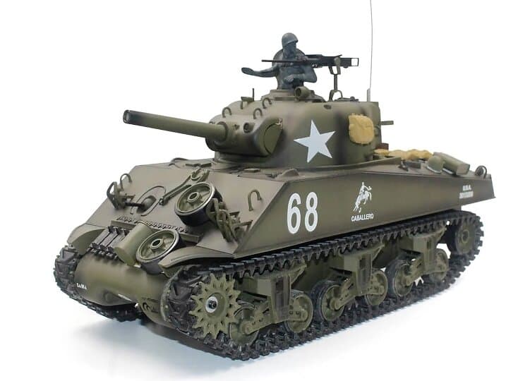 Heng Long Battle Tank 1:16 M4A3 Sherman Airgun & IR