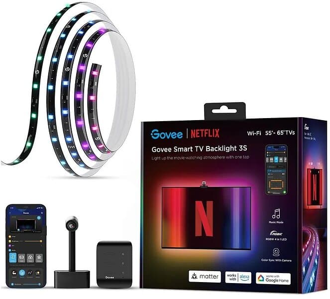 Govee Backlight 3S Netflix TV 55-65