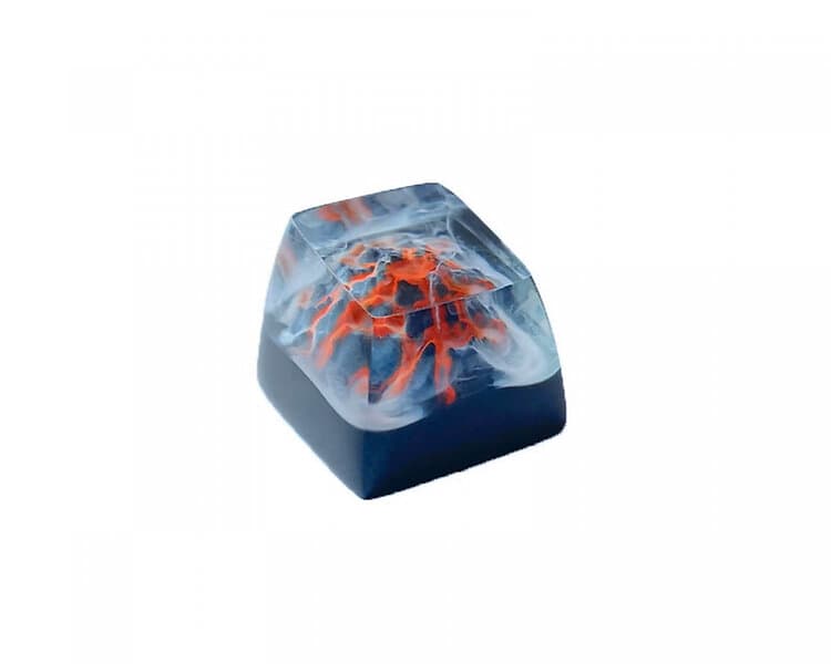 MaxCustom Artisan 3D Resin Snow Mountain Röd