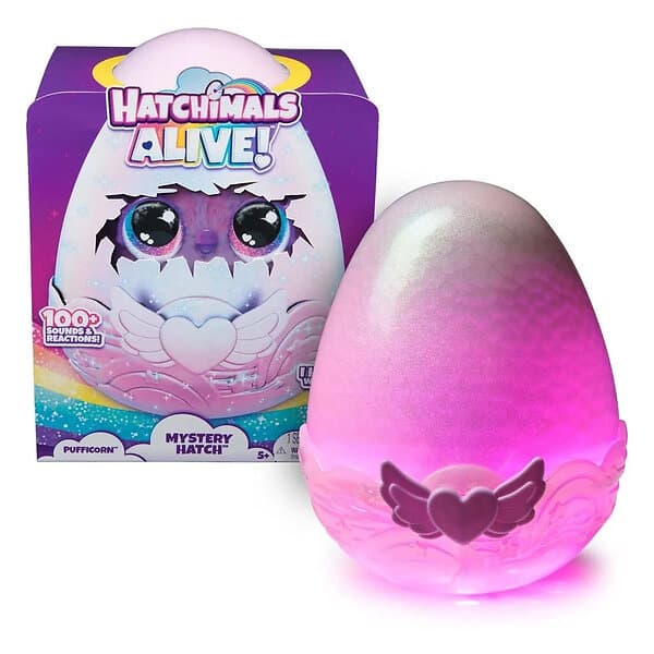 Hatchimals Alive Pufficorn