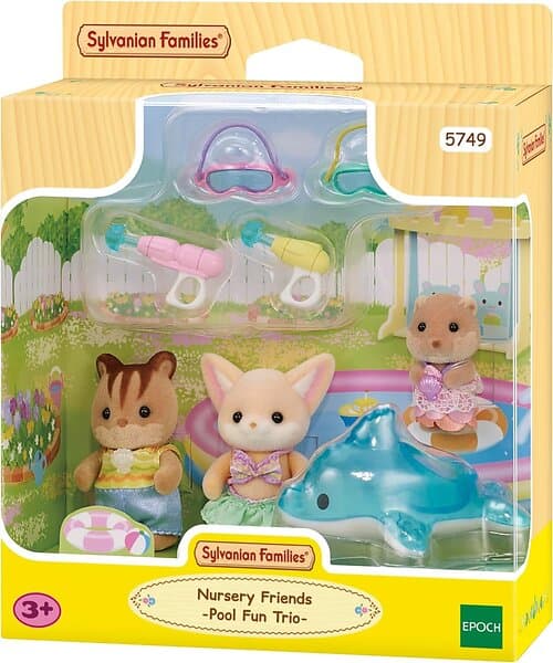 Sylvanian Families Kindergarten Friends - Wading Pool Trio (5749)